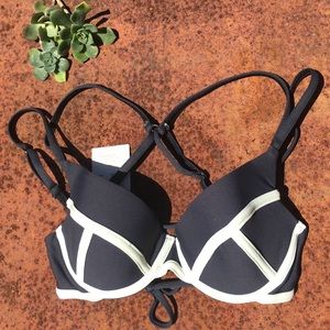 MAAJI Midnight Underwire Bikini Top